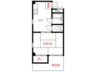 第３美幸ハイツの物件間取画像